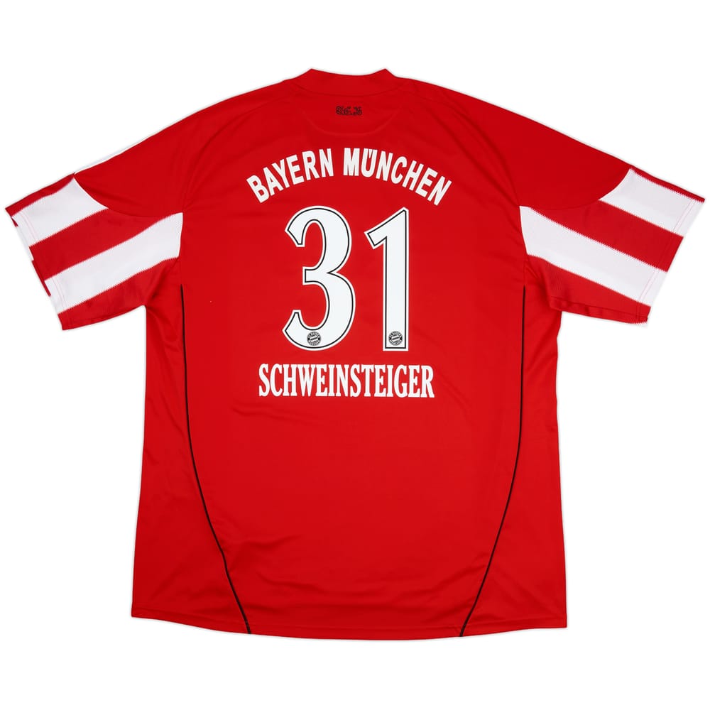 2010-11 Bayern Munich Home Shirt Schweinsteiger #31 - 7/10 - (3XL)