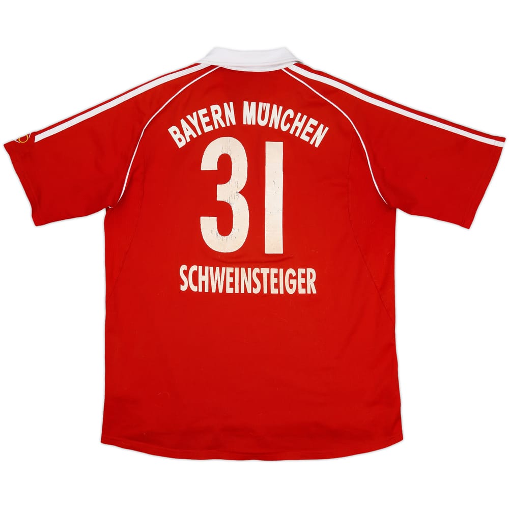 2006-07 Bayern Munich Home Shirt Schweinsteiger #31 - 5/10 - (L)