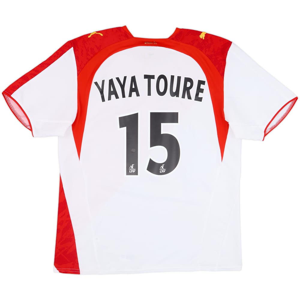 2006-07 Monaco Home Shirt Yaya Toure #15 - 9/10 - (L)