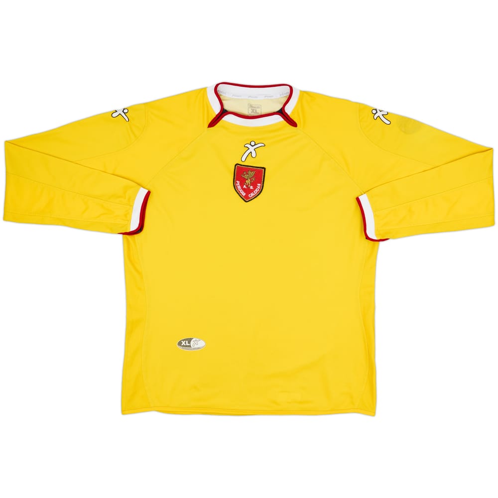 2004-05 Perugia Calcio a 5 GK L/S Shirt - 8/10 - (XL)