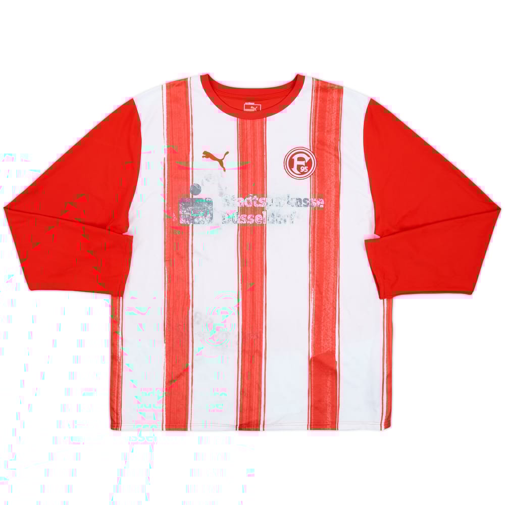 2010-11 Fortuna Dusseldorf Home L/S Shirt - 3/10 - (XXL)