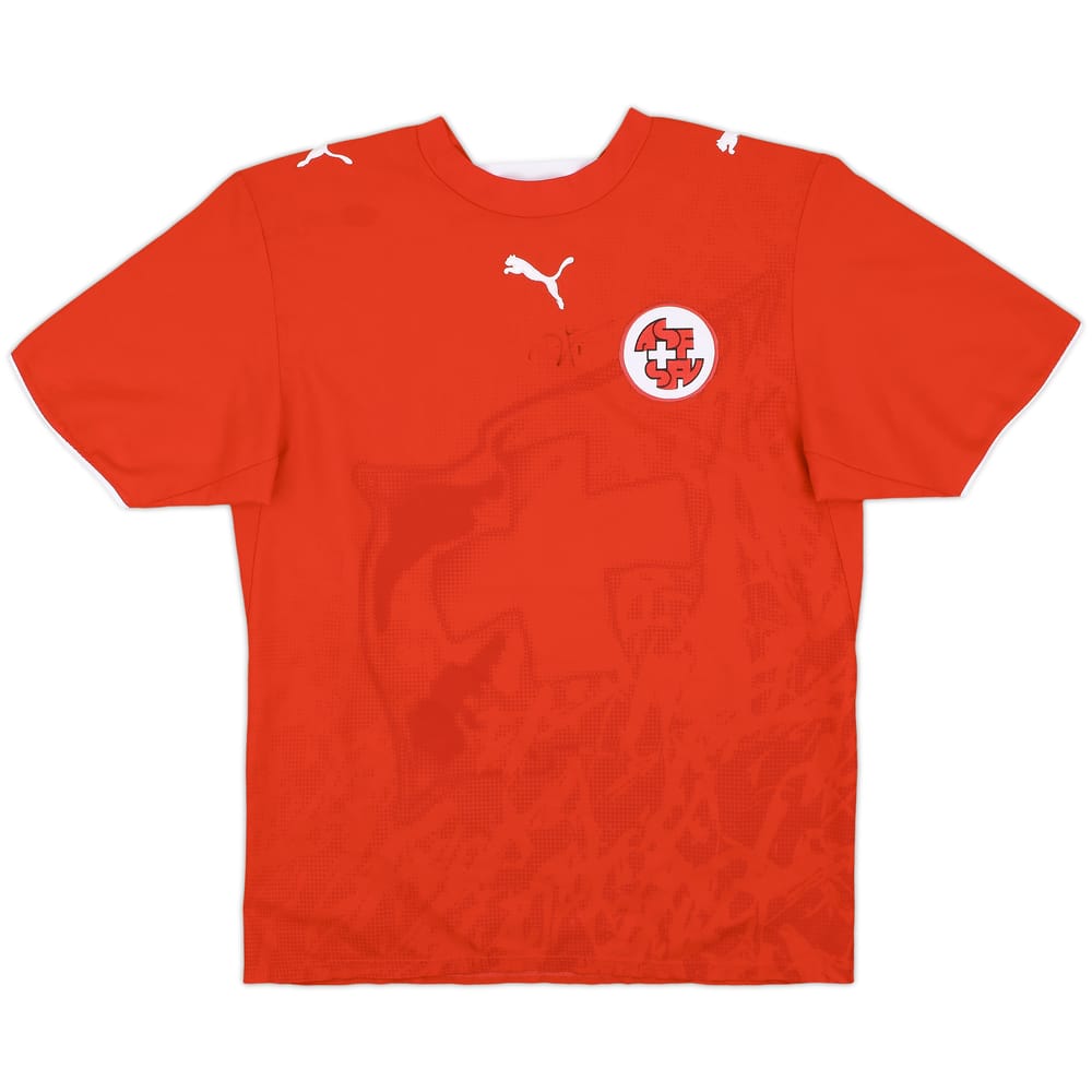 2006-08 Switzerland Home Shirt - 7/10 - (M)