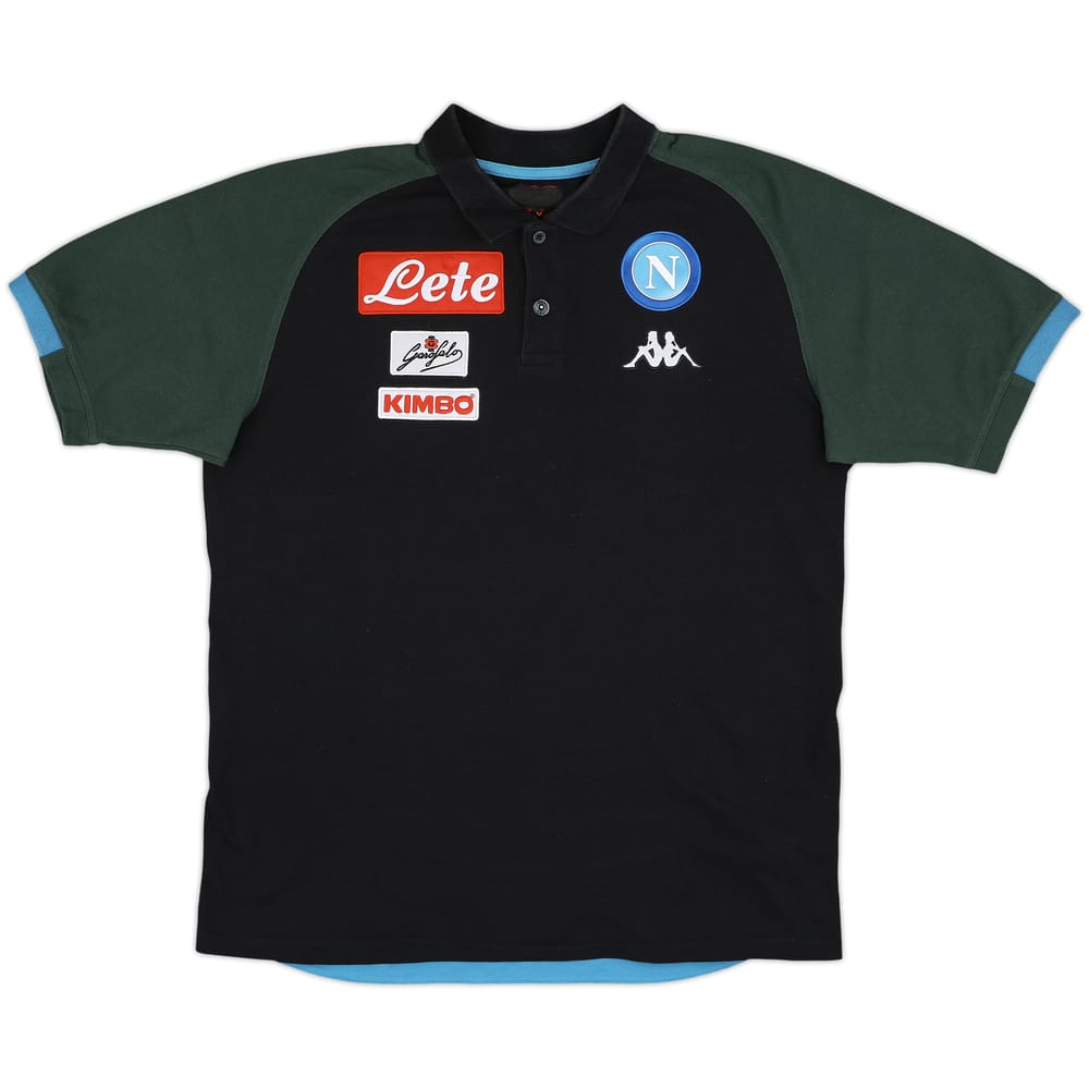 2018-19 Napoli Kappa Polo Shirt - 8/10 - (XXL)