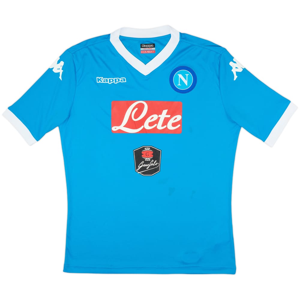 2015-16 Napoli Basic Home Shirt - 8/10 - (3XL)
