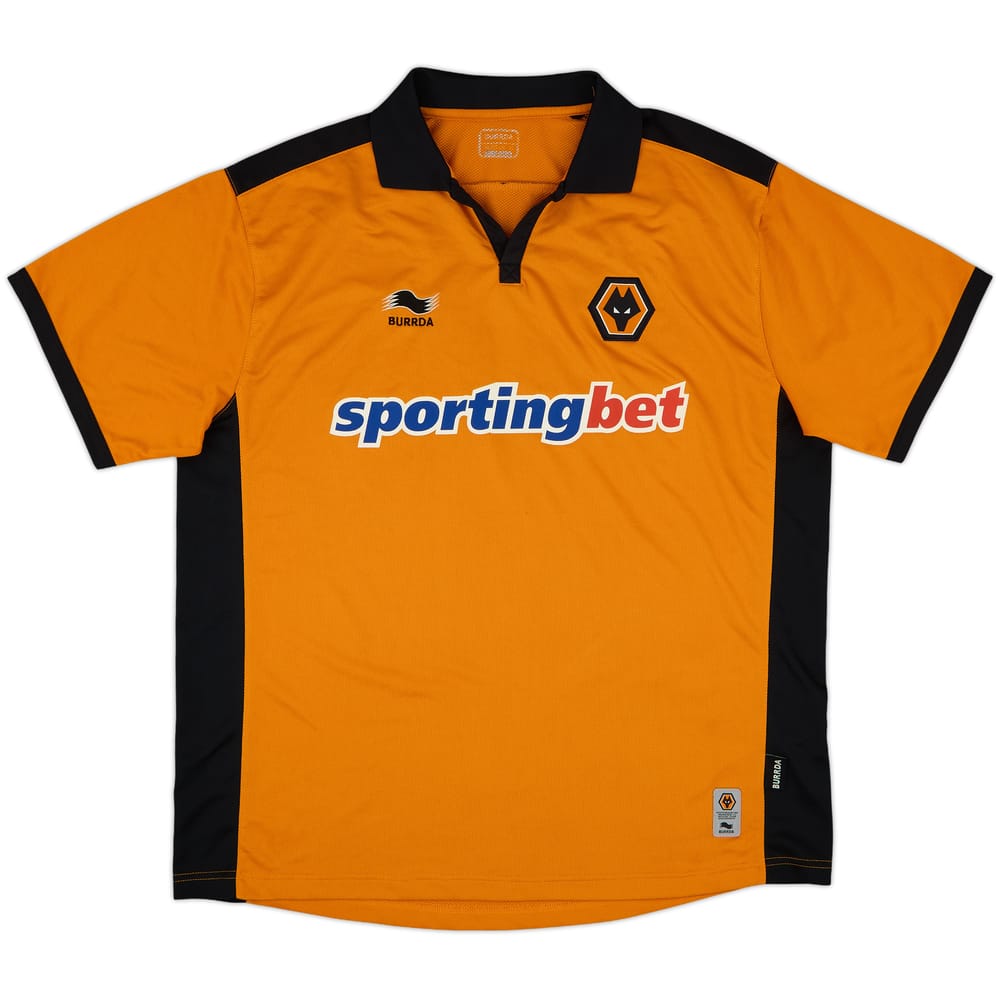 2010-11 Wolves Home Shirt - 9/10 - (XL)