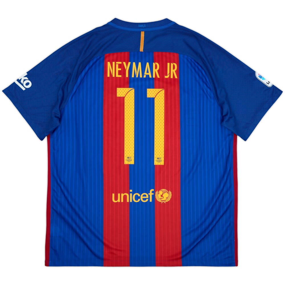 2016-17 Barcelona Home Shirt Neymar Jr #11 (XXL)