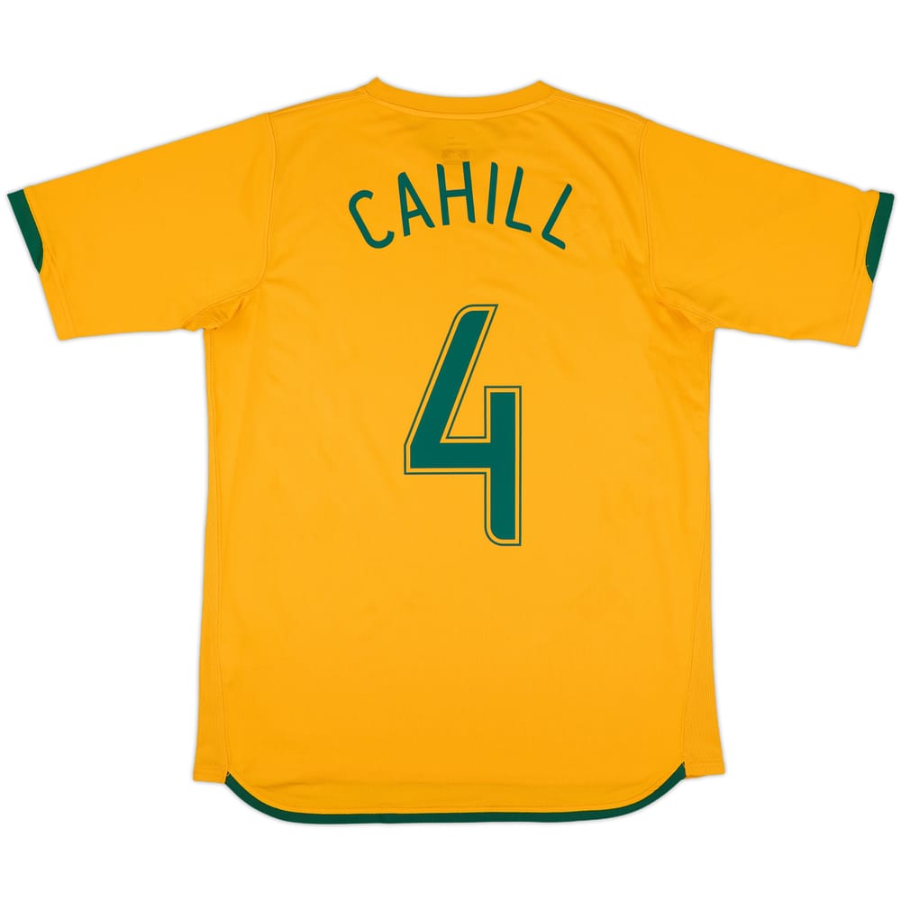 2006-08 Australia Home Shirt Cahill #4 - 8/10 - (M)