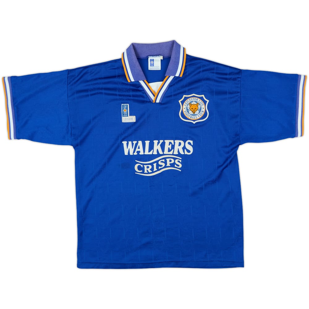 1994-96 Leicester Home Shirt - 9/10 - (M)