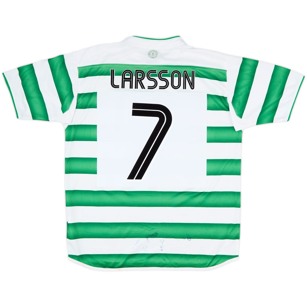 2003-04 Celtic Home Shirt Larsson #7 - 5/10 - (L)