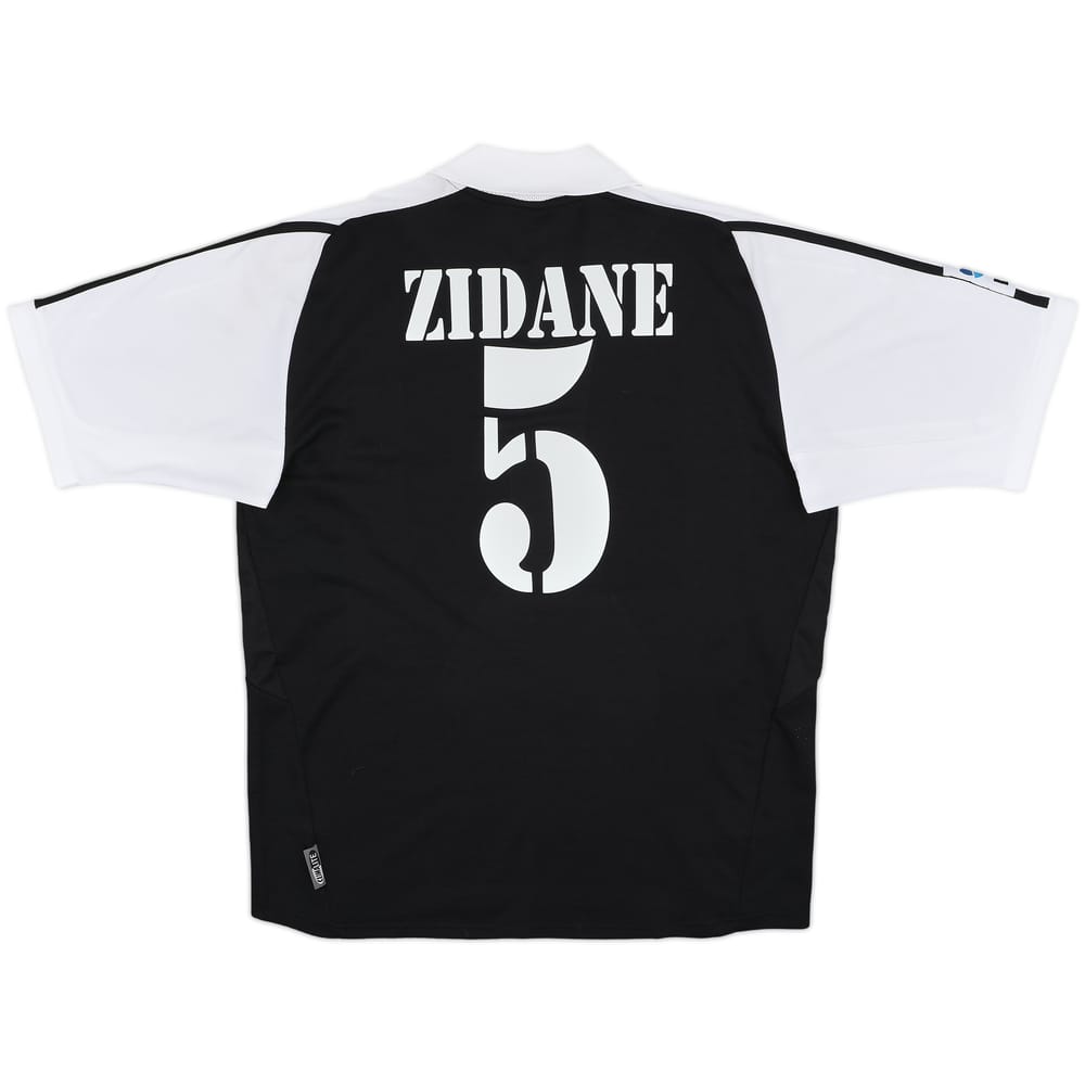 2001 Real Madrid Away Shirt Zidane #5 - 9/10 - (M)