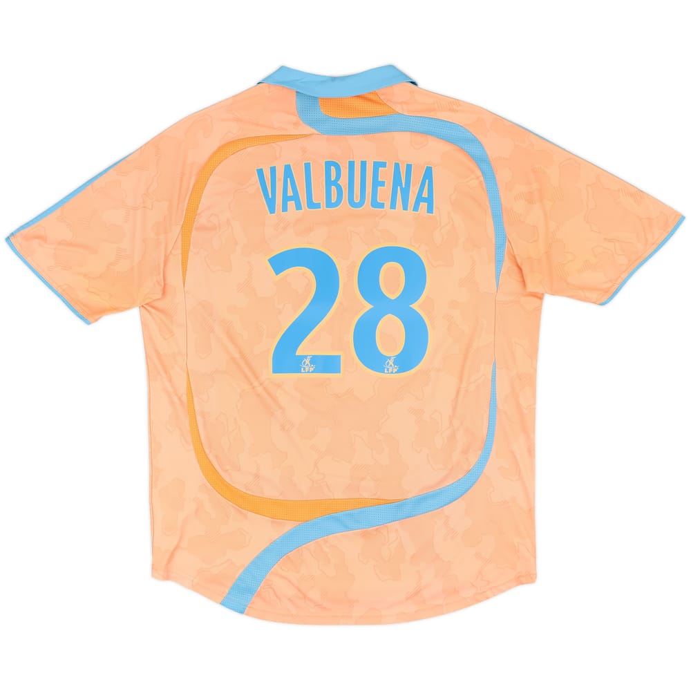 2007-08 Olympique Marseille Third Shirt Valbuena #28 - 7/10 - (XL)
