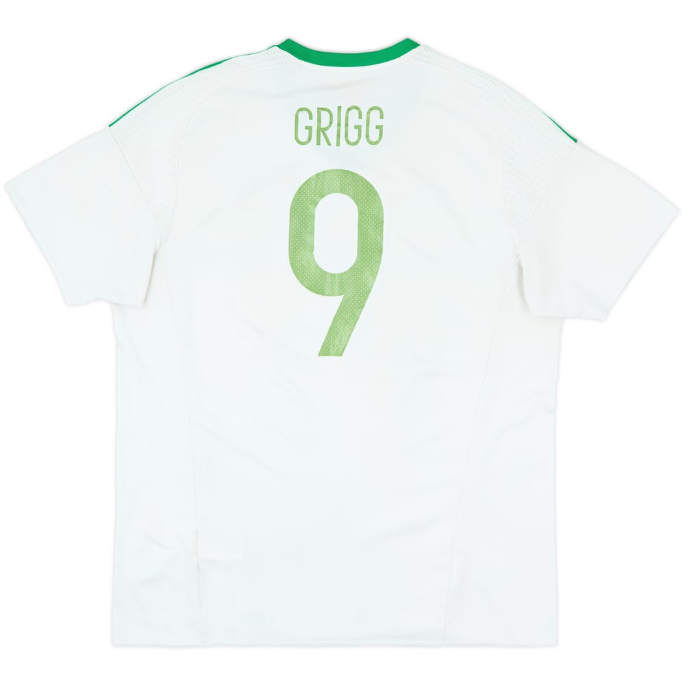 2016-17 Northern Ireland Away Shirt Grigg #9 - 5/10 - (XL)