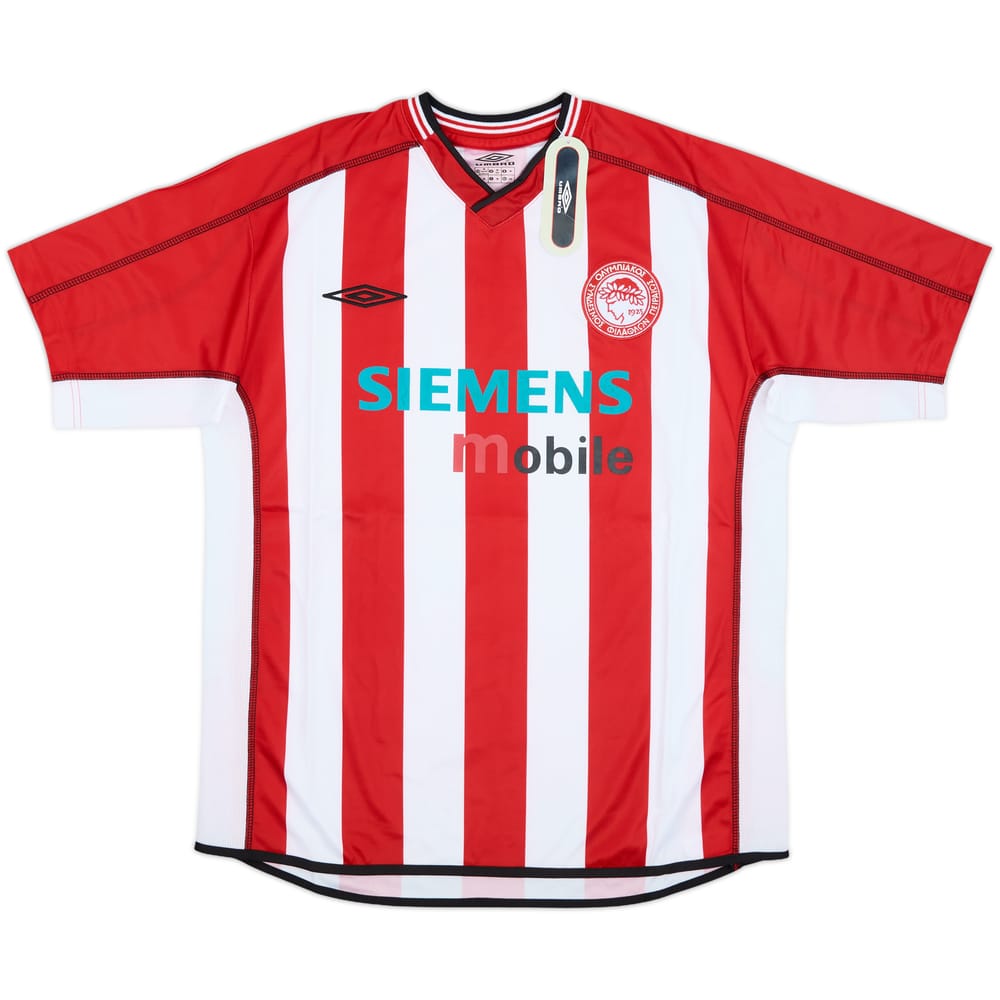 2002-03 Olympiakos Home Shirt (M)