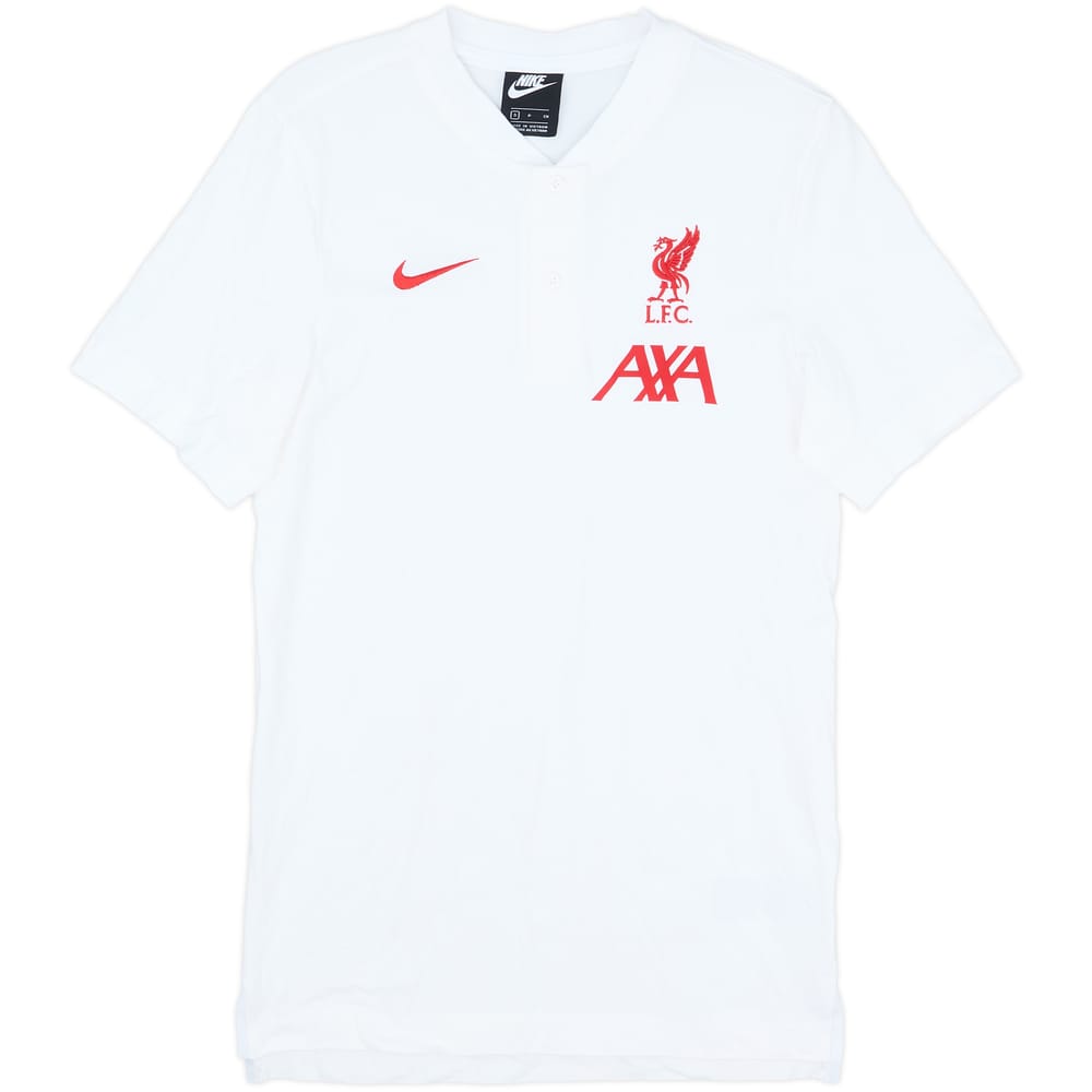 2020-21 Liverpool Nike Polo Shirt - 9/10 - (S)