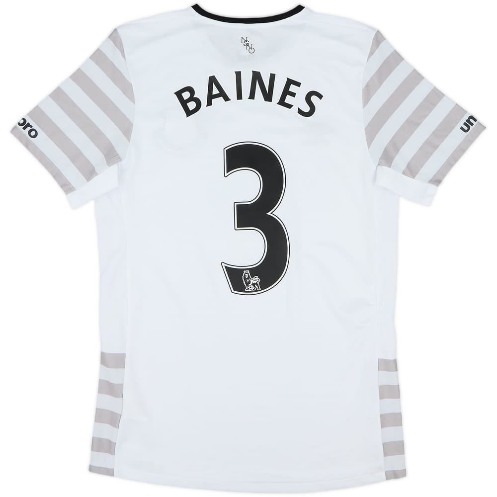 2015-16 Everton Away Shirt Baines #3 - 7/10 - (S)