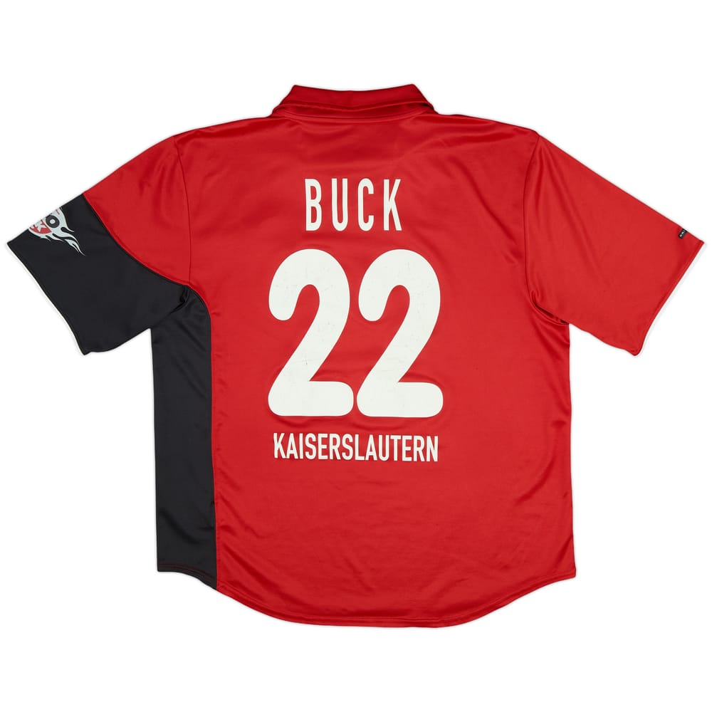 2000-01 Kaiserslautern Home Shirt Buck #22 - 7/10 - (XL)
