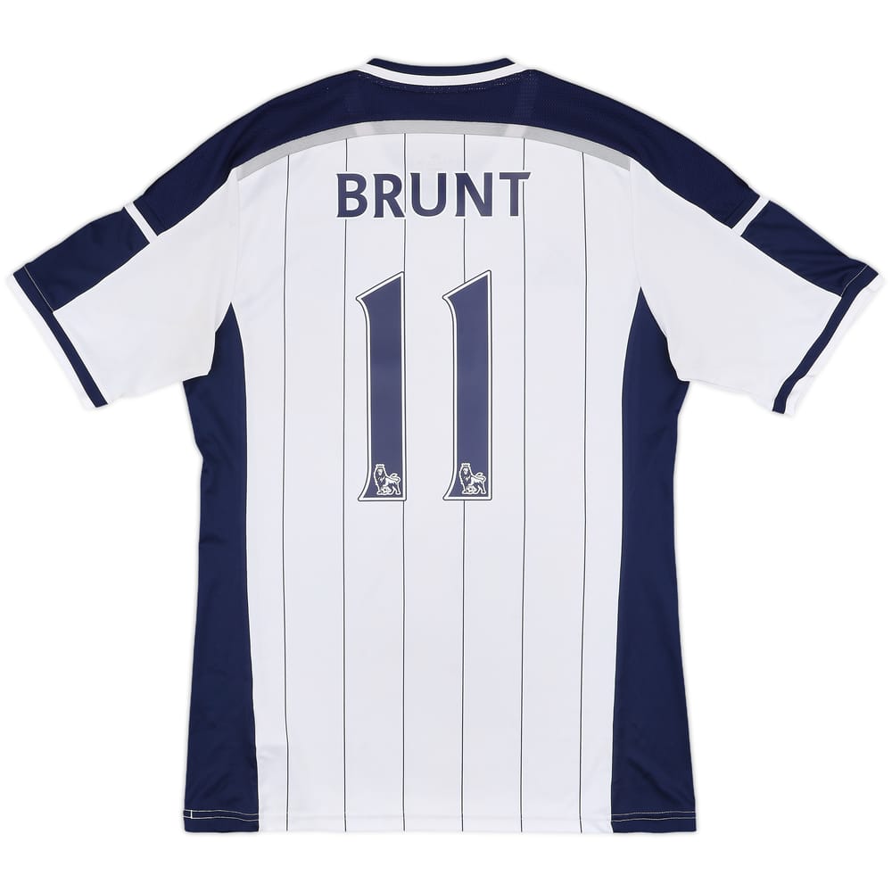 2014-15 West Brom Home Shirt Brunt #11 - 6/10 - (L)