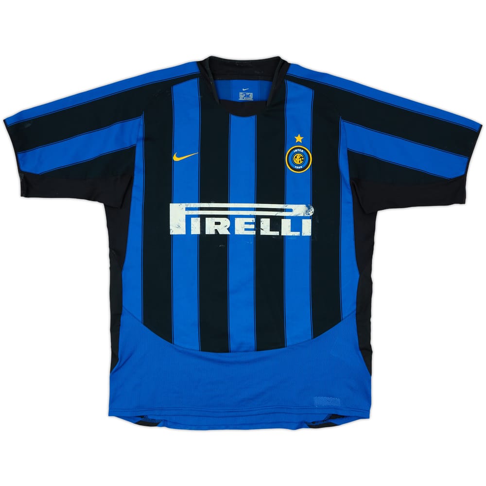 2003-04 Inter Milan Home Shirt - 4/10 - (L)