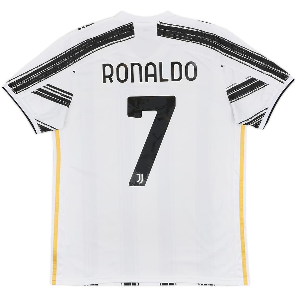 2020-21 Juventus Home Shirt Ronaldo #7 - 7/10 - (L)
