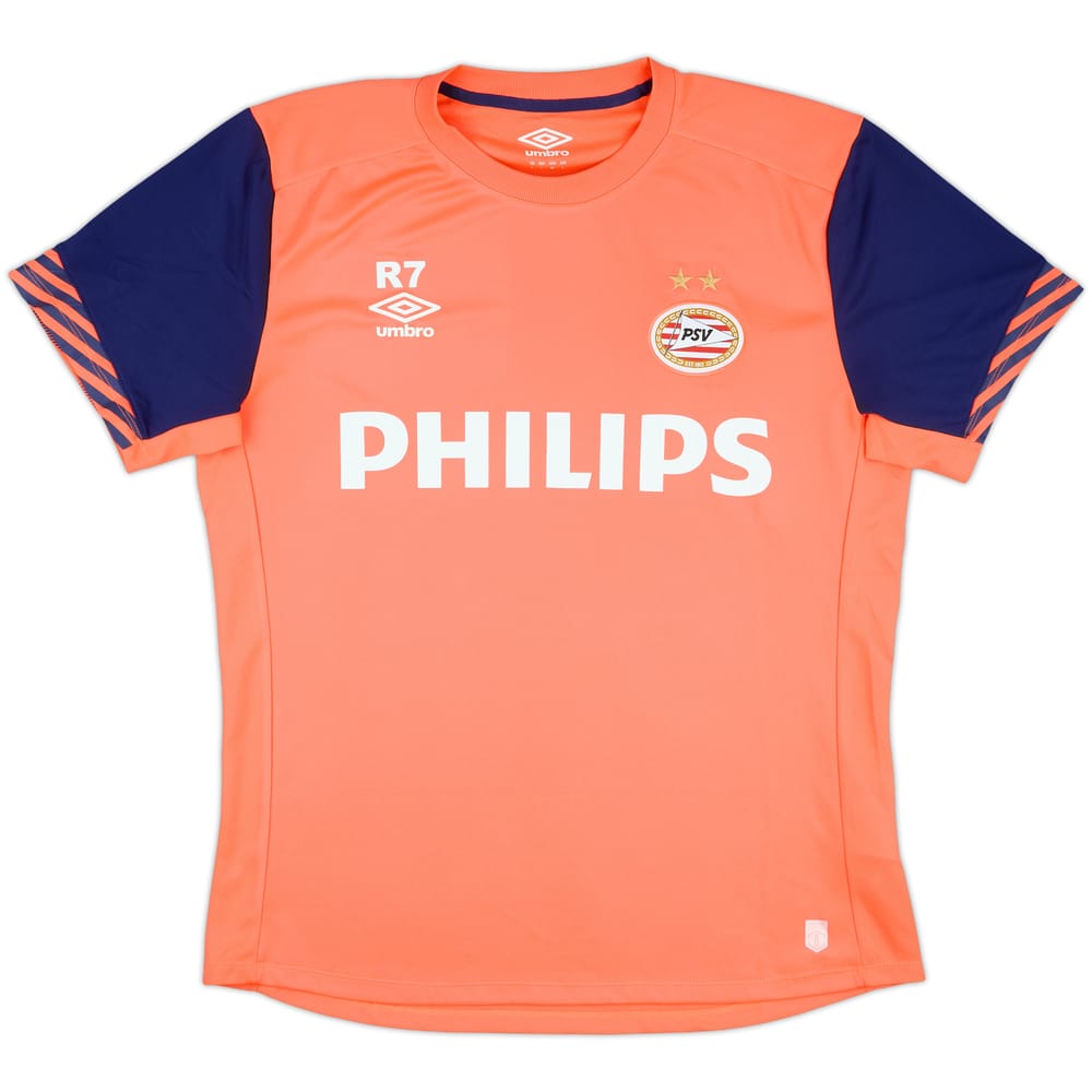 2015-16 PSV Umbro Reserves Player Issue Training Shirt #7 - 10/10 - (L)