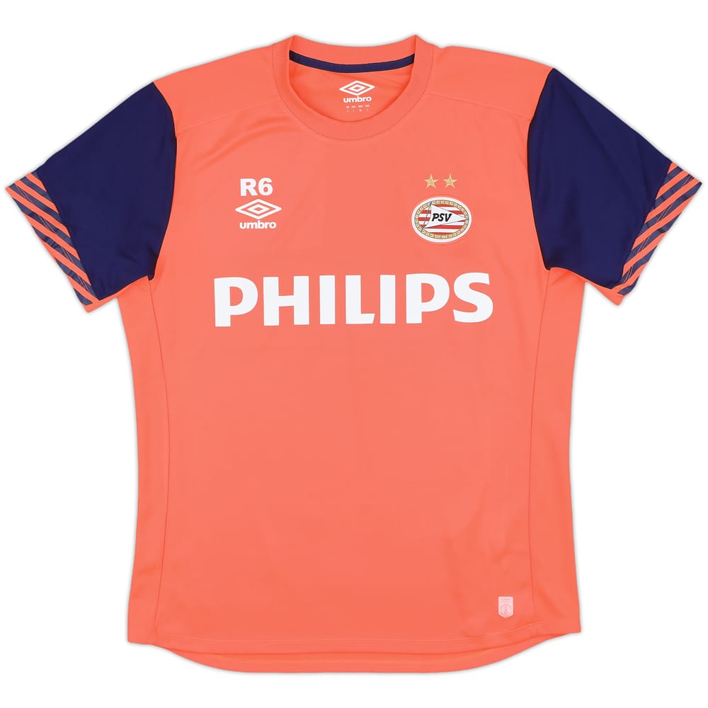 2015-16 PSV Reserve Player Issue Umbro Training Shirt #6 - 9/10 - (L)