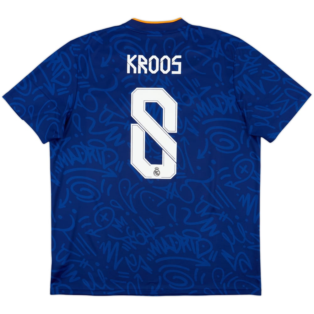 2021-22 Real Madrid Away Shirt Kroos #8 - 7/10 - (XL)