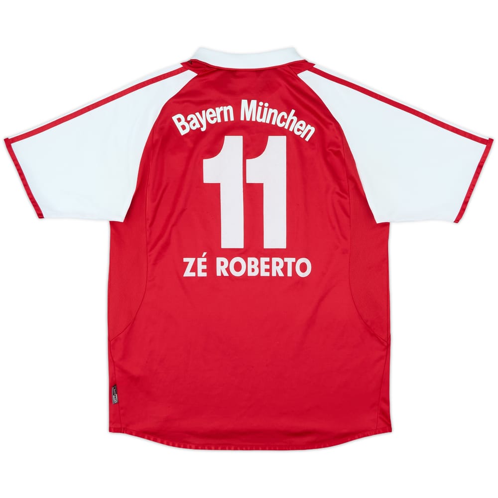 2003-04 Bayern Munich Home Shirt Ze Roberto #11 - 7/10 - (XL.Boys)