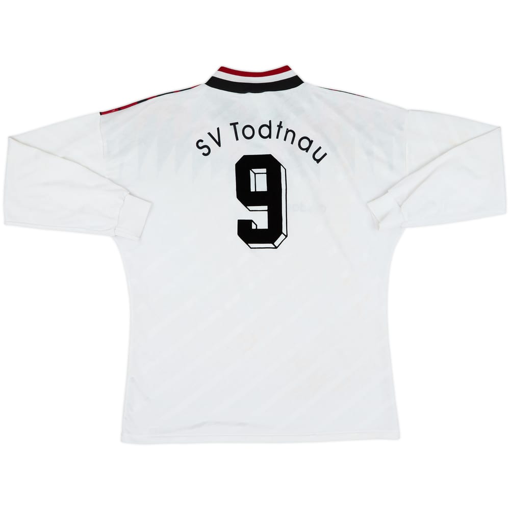 1994-95 adidas Template L/S Shirt #9 - 8/10 - (L)