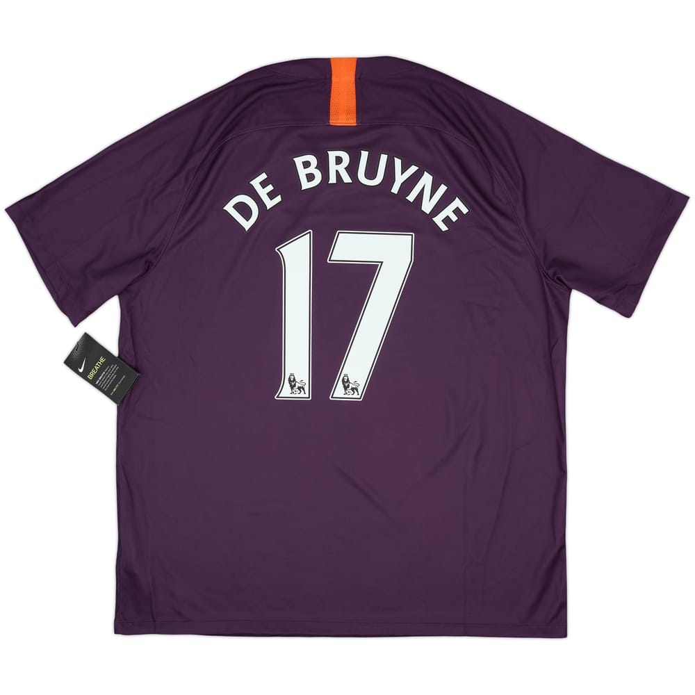 2018-19 Manchester City Third Shirt De Bruyne #17 (XL)