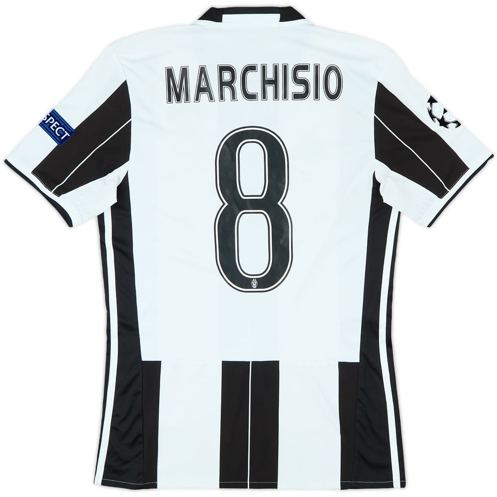 2016-17 Juventus Home Shirt Marchisio #8 - 7/10 - (S)
