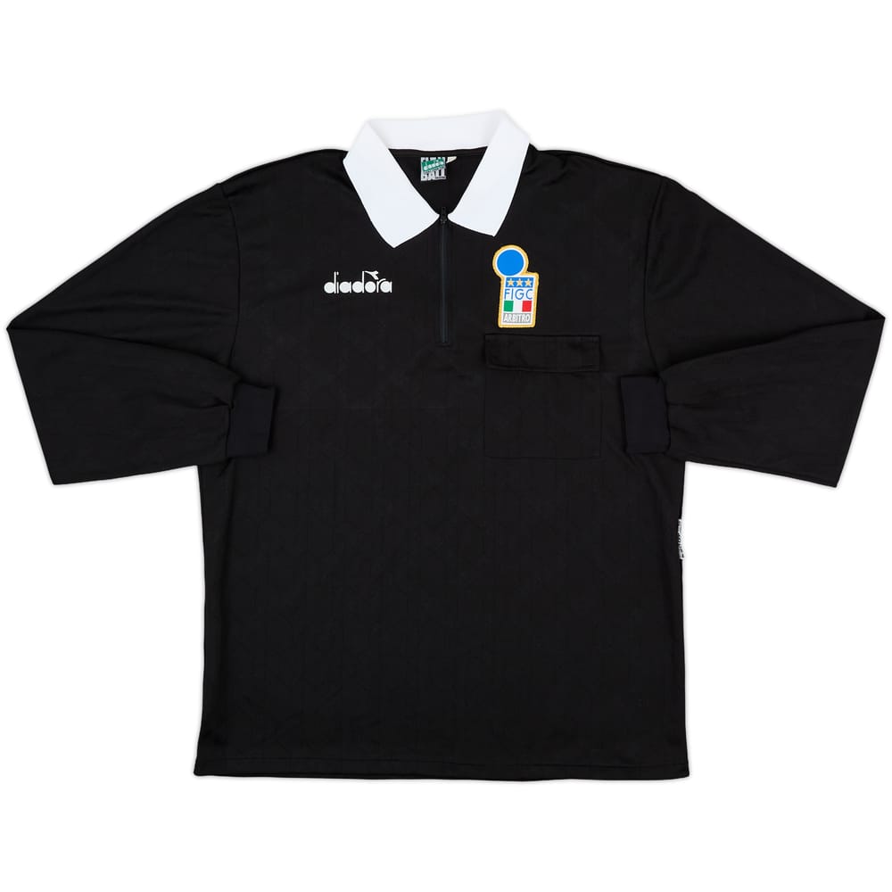 1990s Italy Diadora Referee L/S Shirt - 9/10 - (XL)