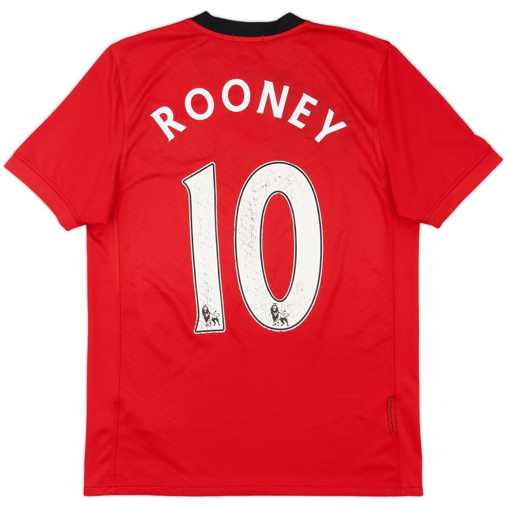 2009-10 Manchester United Home Shirt Rooney #10 - 5/10 - (S)