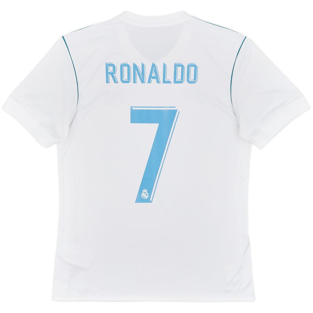 2017-18 Real Madrid Home Shirt Ronaldo #7 - 7/10 - (M)