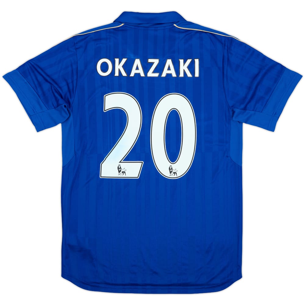 2016-17 Leicester Home Shirt Okazaki #20 (L)