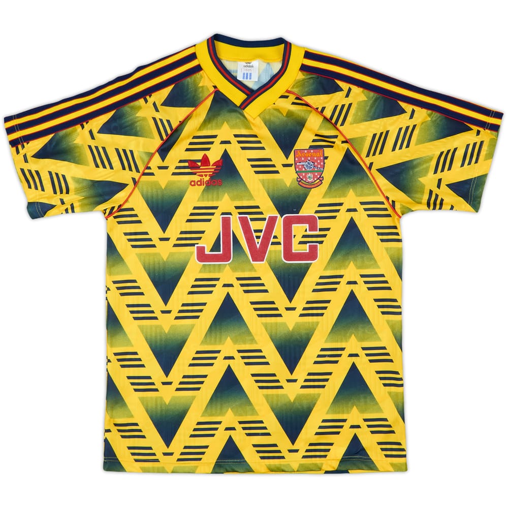 1991-93 Arsenal Away Shirt - 9/10 - (S)