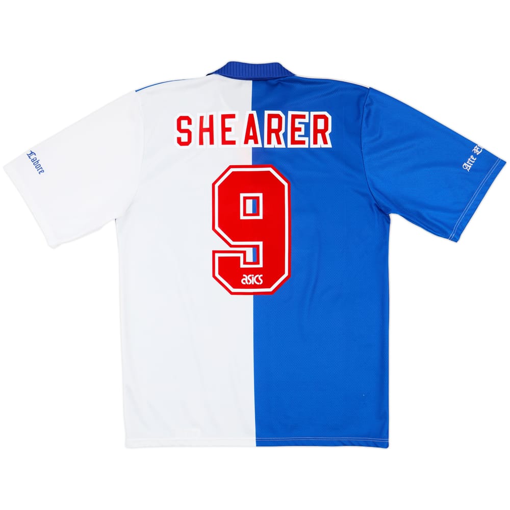1994-95 Blackburn Home Shirt Shearer #9 - 8/10 - (L)