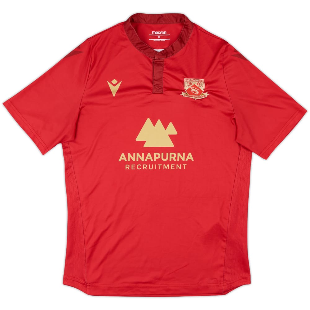 2020-21 Morecambe Home Shirt - 8/10 - (M)