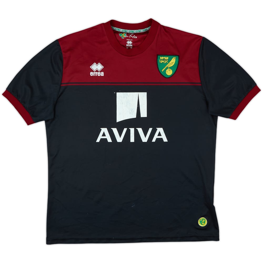 2014-15 Norwich City Errea Training Shirt - 5/10 - (XL)