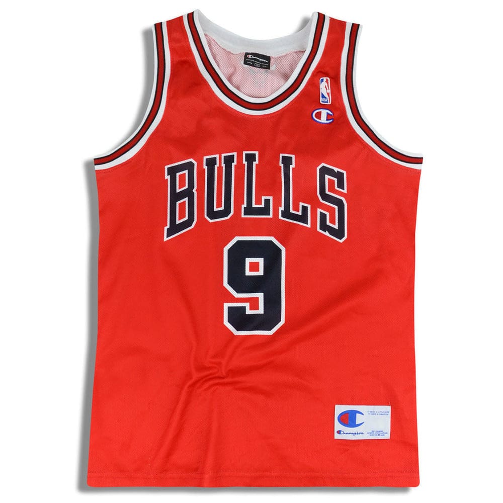 2006-10 Chicago Bulls Deng #9 Champion Jersey (Away) XXL