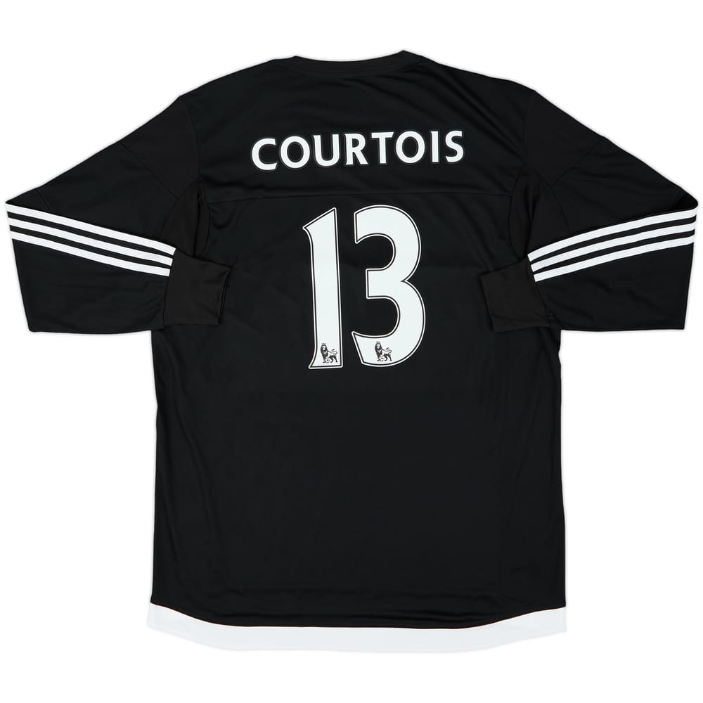 2015-16 Chelsea Player Issue GK Shirt Courtois #13 (XL)