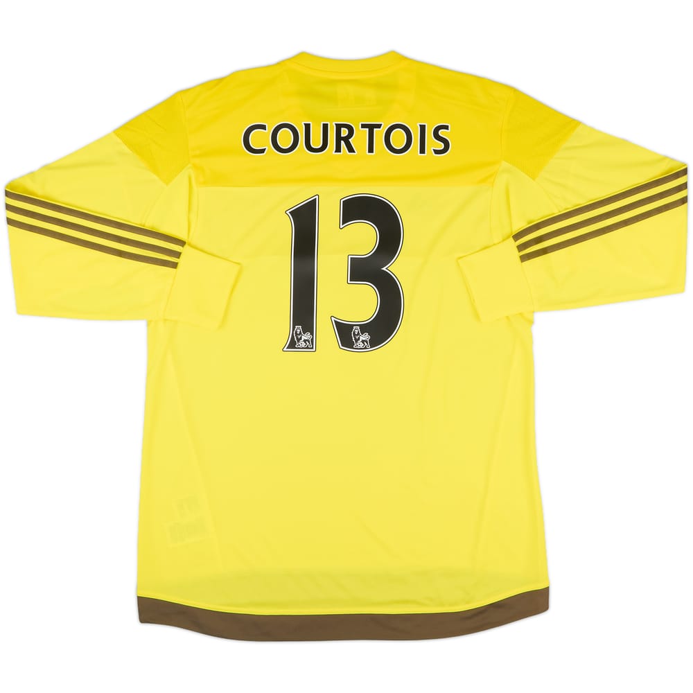 2015-16 Chelsea Player Issue GK Shirt Courtois #13 (L/XL)