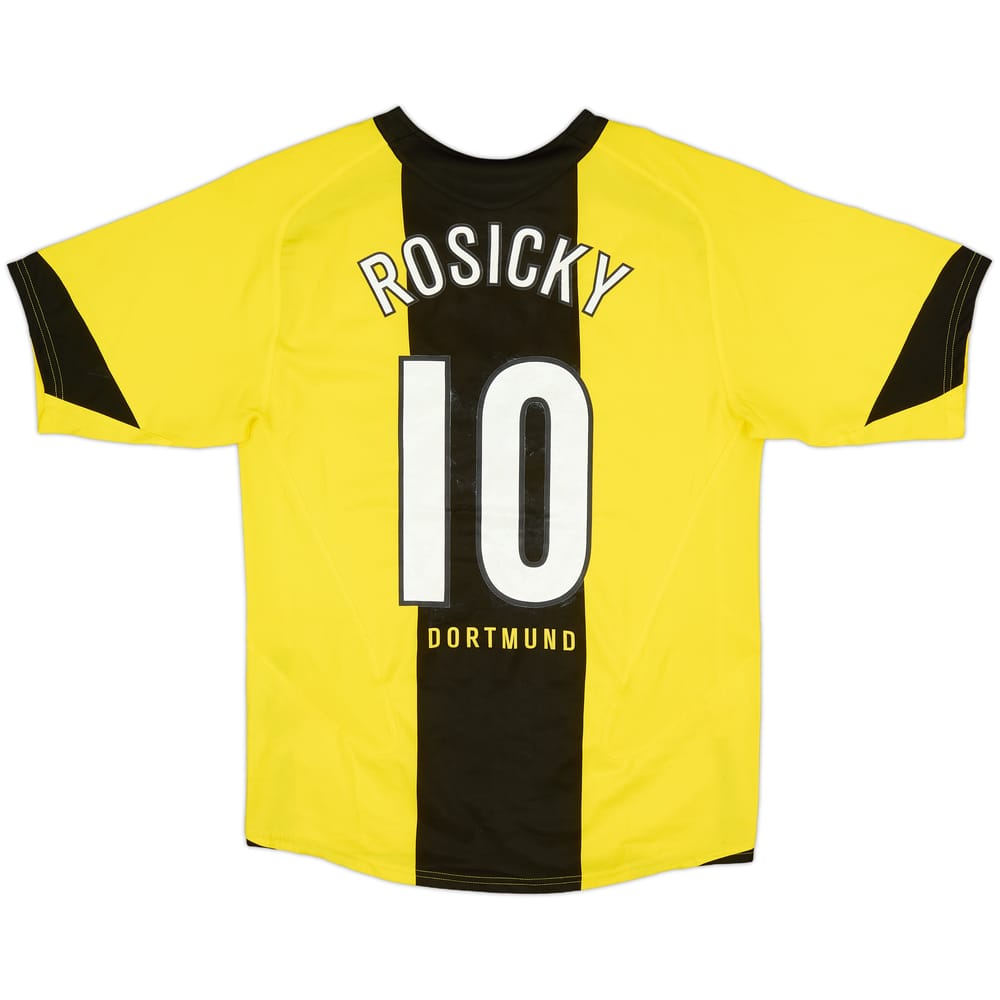 2005-06 Borussia Dortmund Home Shirt Rosicky #10 - 6/10 - (S)
