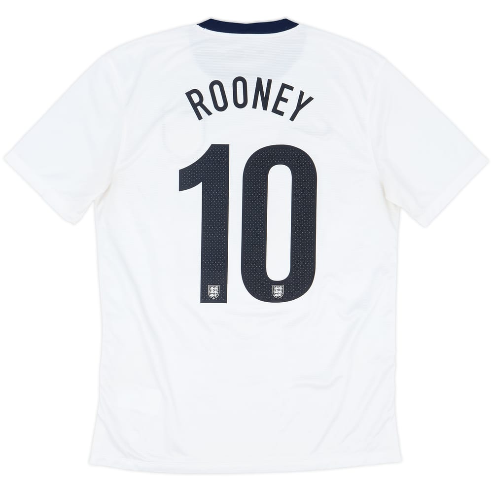 2013 England 150th Anniversary Home Shirt Rooney #10 - 8/10 - (M)