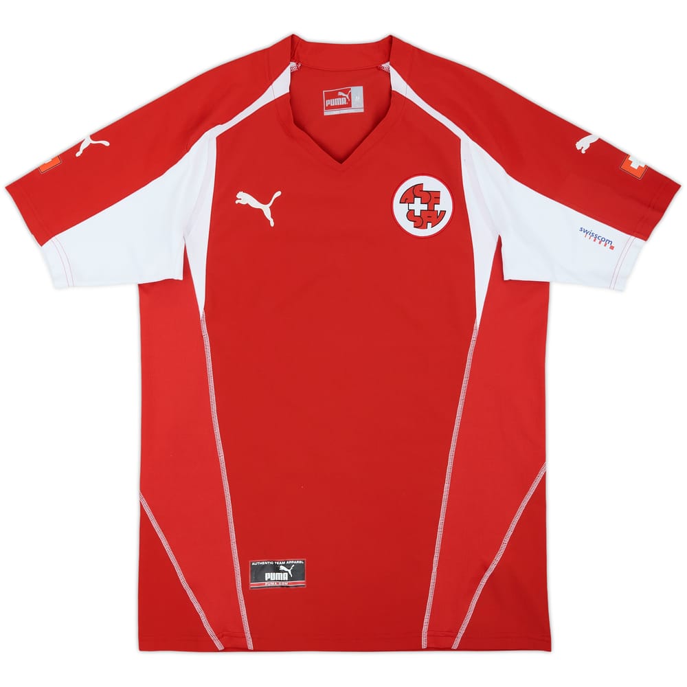 2004-06 Switzerland Home Shirt - 7/10 - (M)