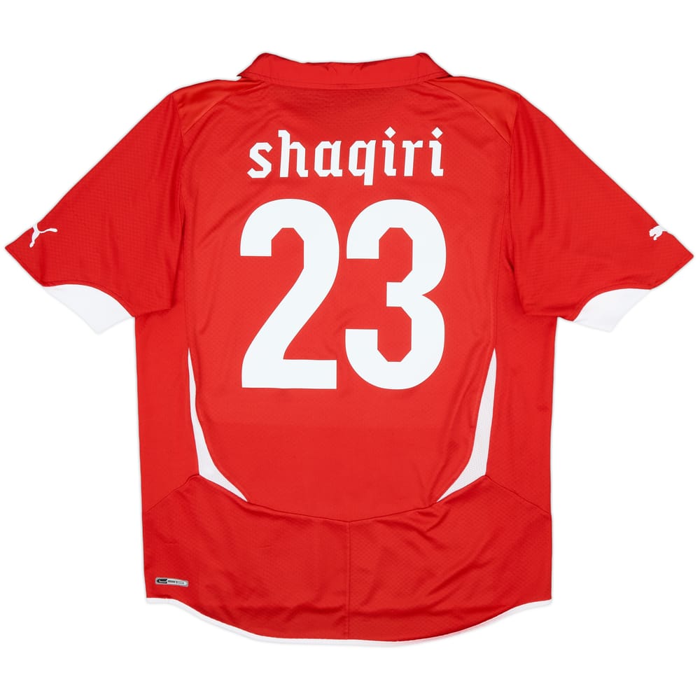 2010-11 Switzerland Home Shirt Shaqiri #23 - 8/10 - (L)