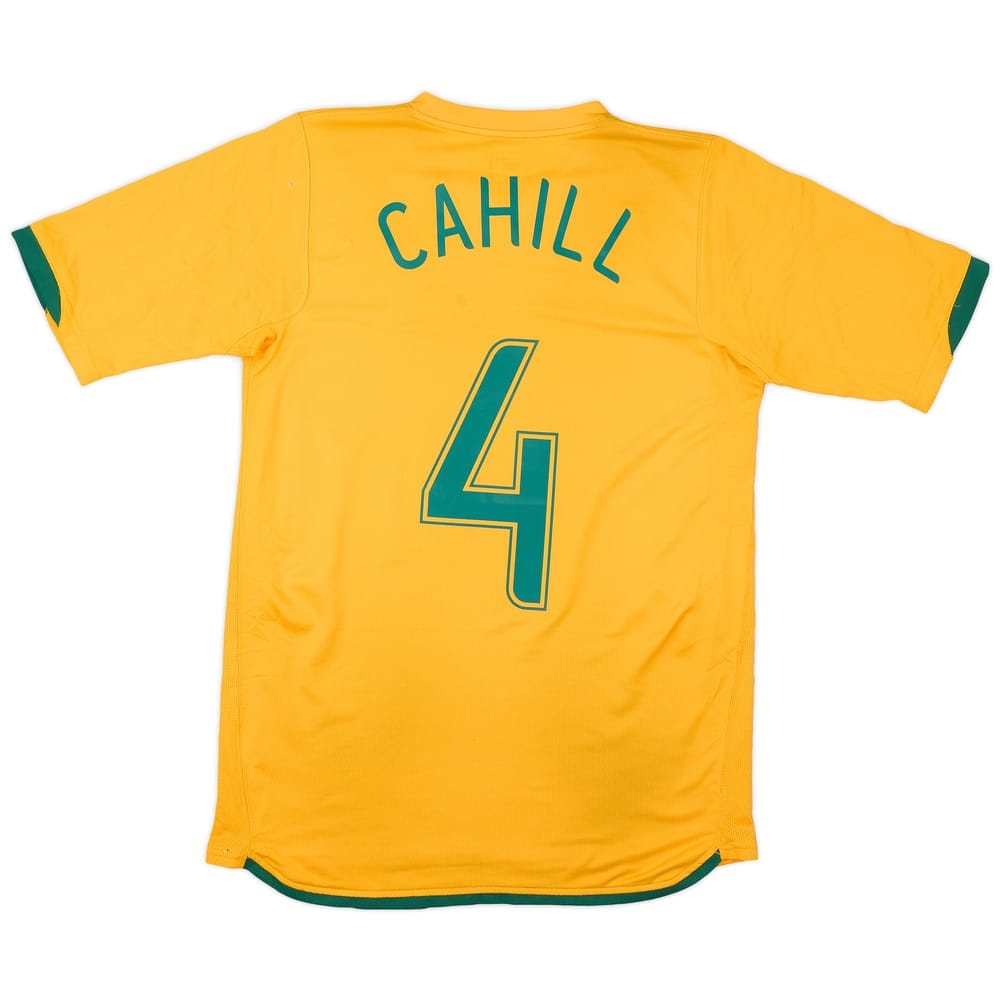 2006-08 Australia Home Shirt Cahill #4 - 6/10 - (S)