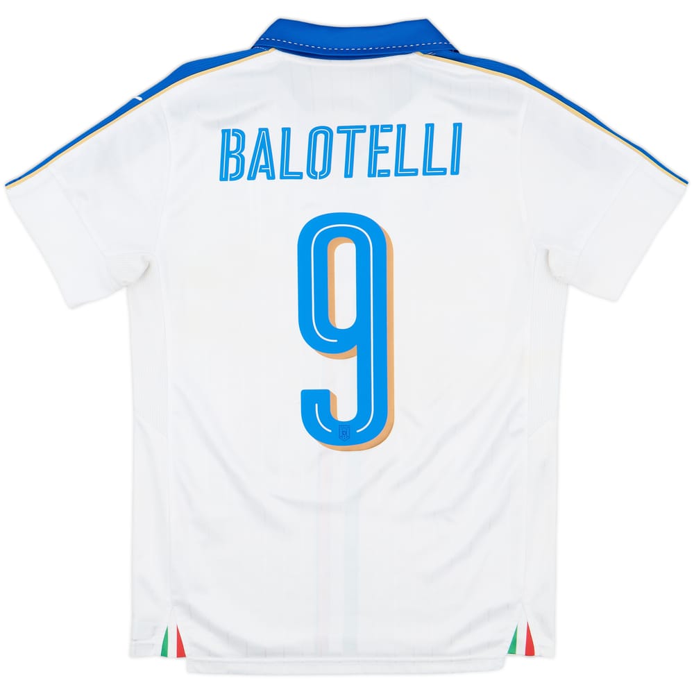 2016-17 Italy Away Shirt Balotelli #9 - 8/10 - (S)
