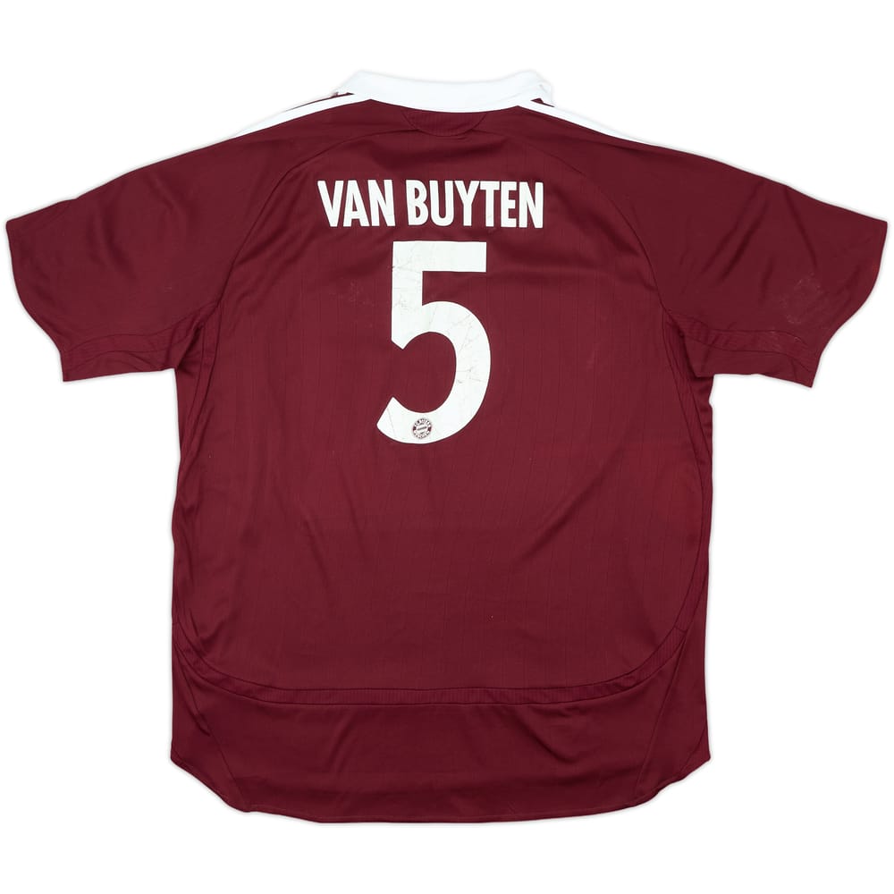 2006-07 Bayern Munich CL Shirt Van Buyten #5 - 6/10 - (XL)