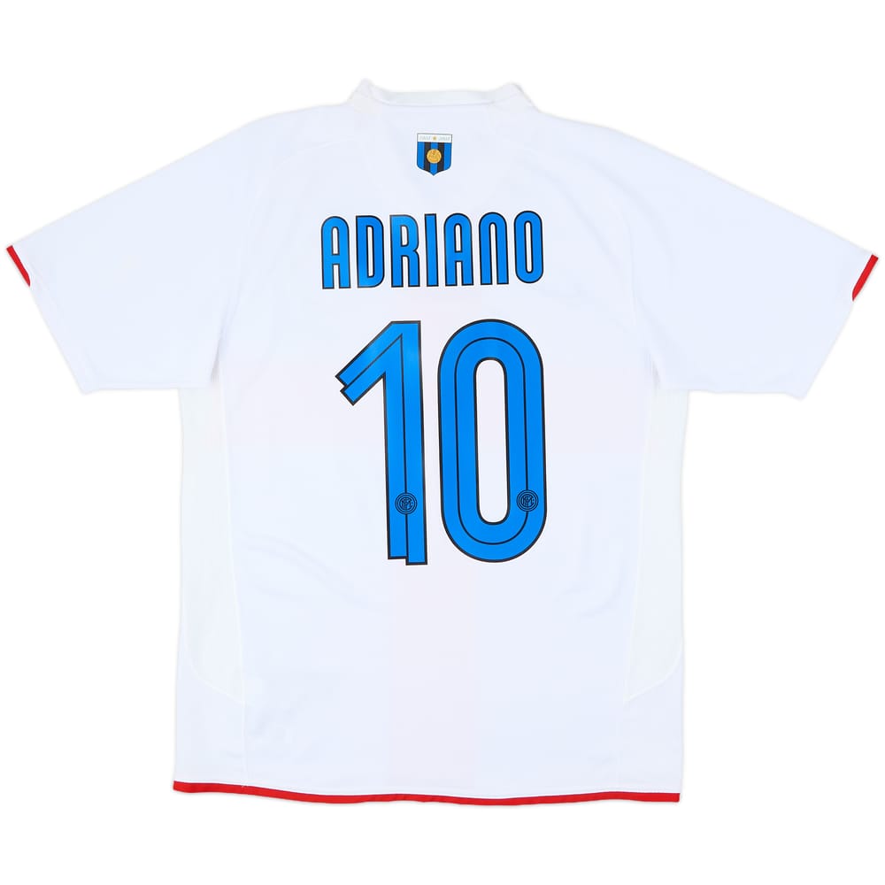2007-08 Inter Milan Centenary Away Shirt Adriano #10 - 8/10 - (M)