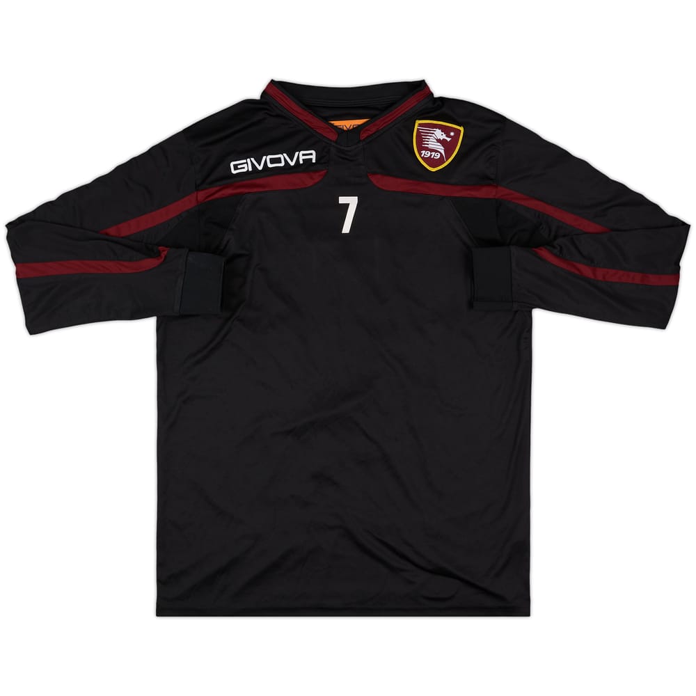 2015-16 Salernitana Givova Player Issue Sweat Top #7 - 8/10 - (L)